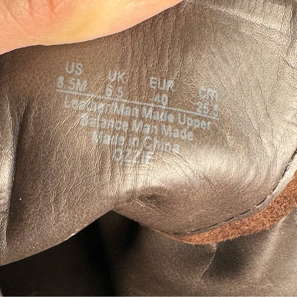 Franco Sarto Ozzie Dark Brown Suede Leather Lace Up Cap Toe Ankle Boot - Picture 5 of 15